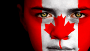 Canada-Day facepaint