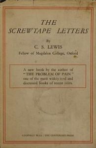 The screwtape letters by CS Lewis 1st ed